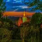 Blick auf die Sebastianskirche