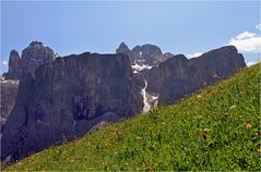 Blick auf die Sella