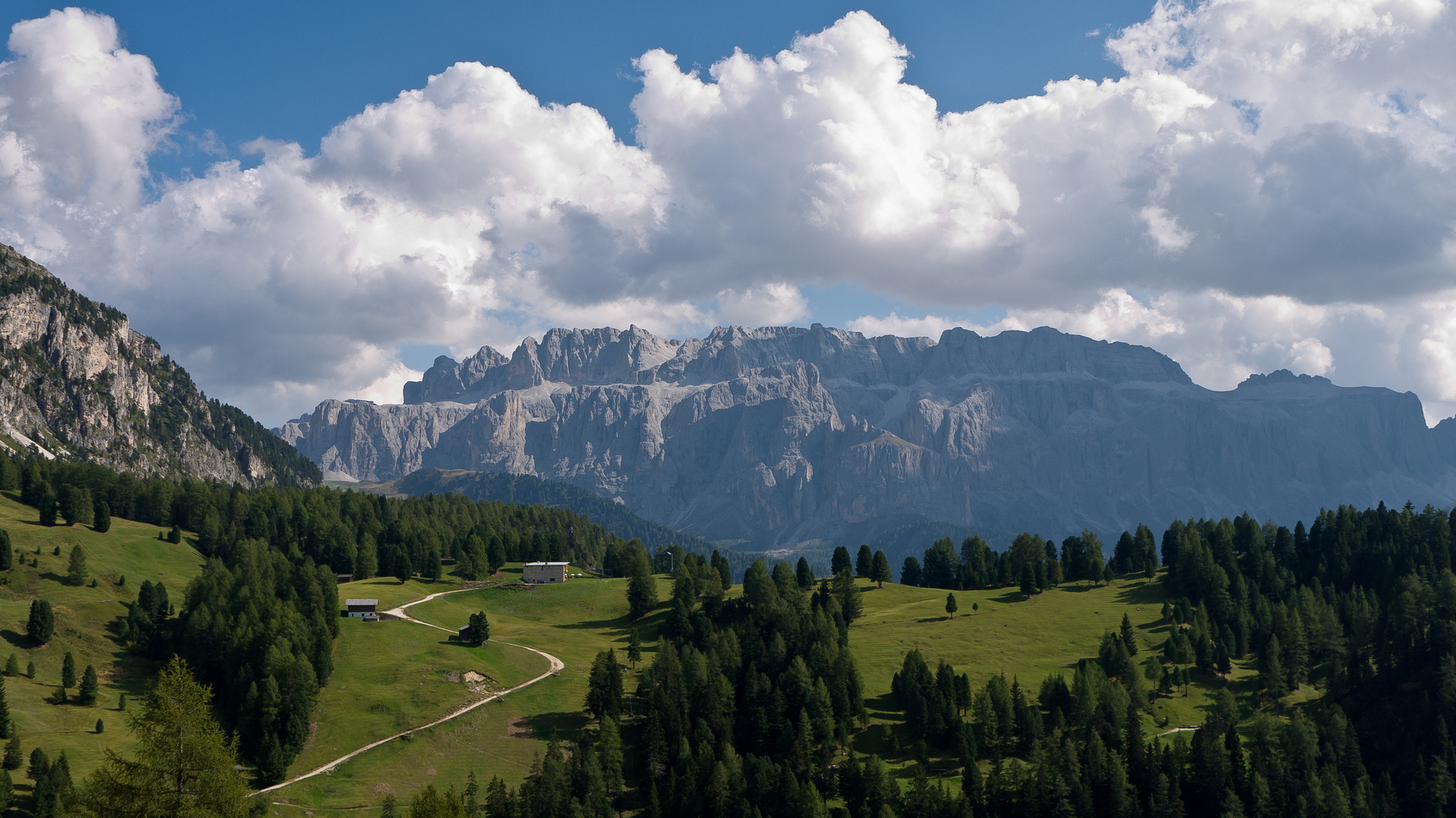 Blick auf die Sella