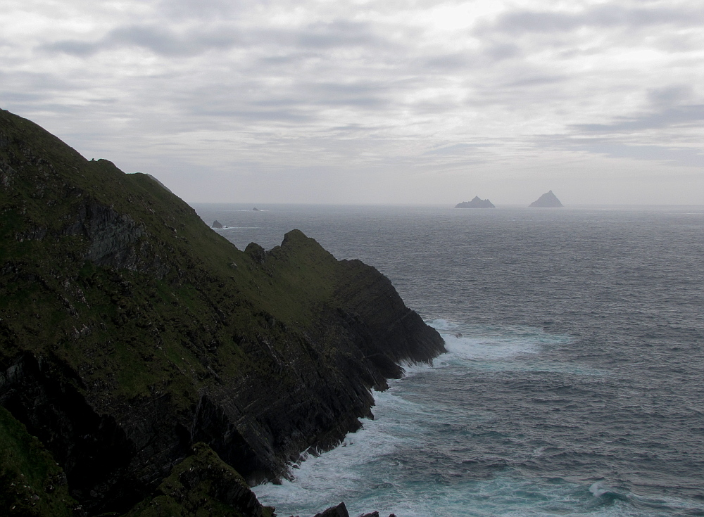 Blick auf die Skelligs