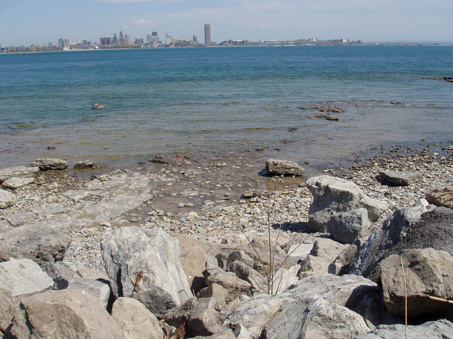 Blick auf die Skyline von Buffalo