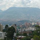 Blick auf die Skyline von Medellin / Kolumbien