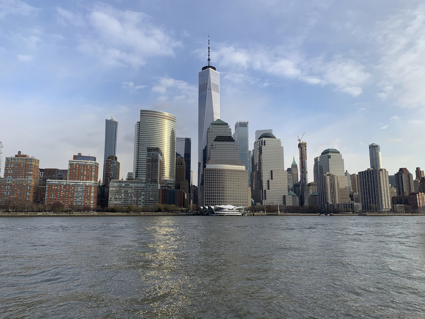 Blick auf die Skyline von New York