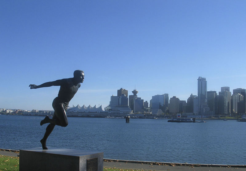 Blick auf die Skyline von Vancouver