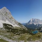 Blick auf die Sonnenspitze