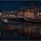 Blick auf die Speicherstadt...