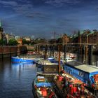 Blick auf die Speicherstadt