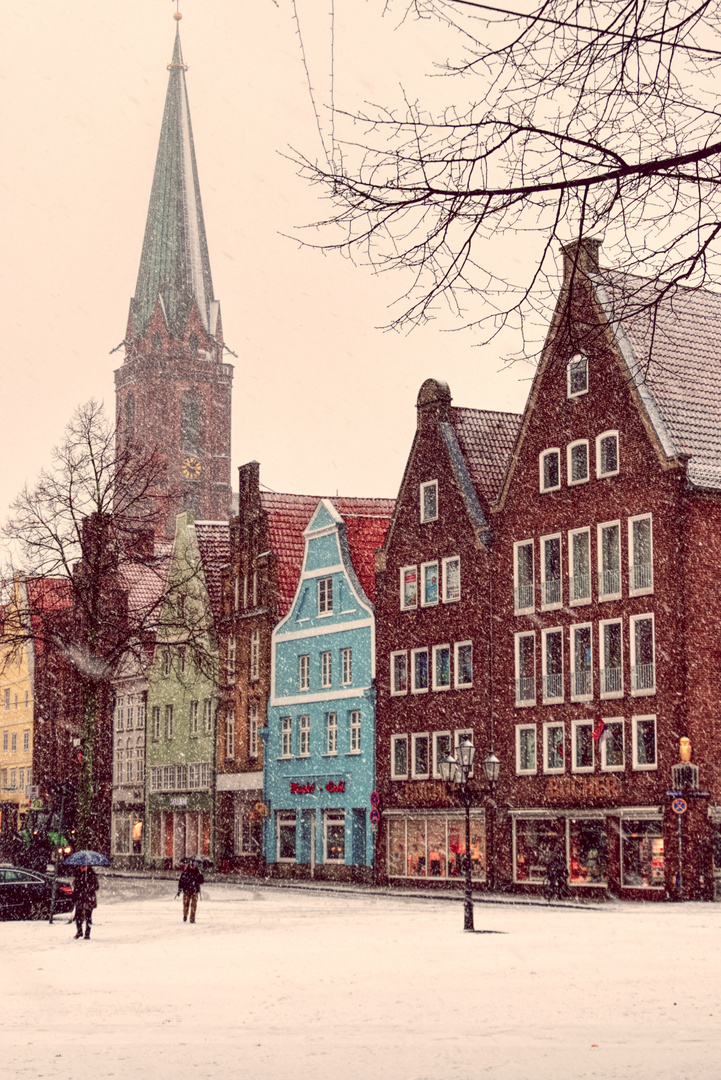 Blick auf die St. Nicolaikirche