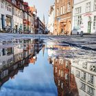 Blick auf die St. Nicolaikirche in Lüneburg