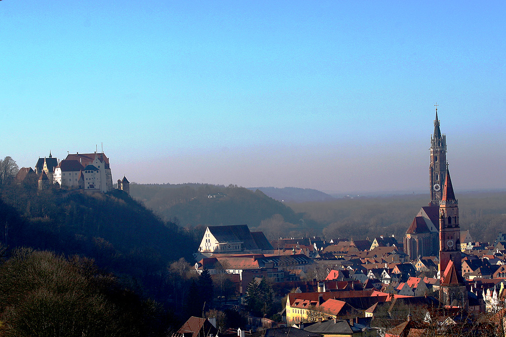 Blick auf die Stadt.