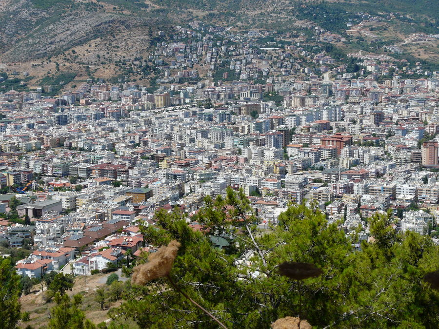 Blick auf die Stadt Alanya