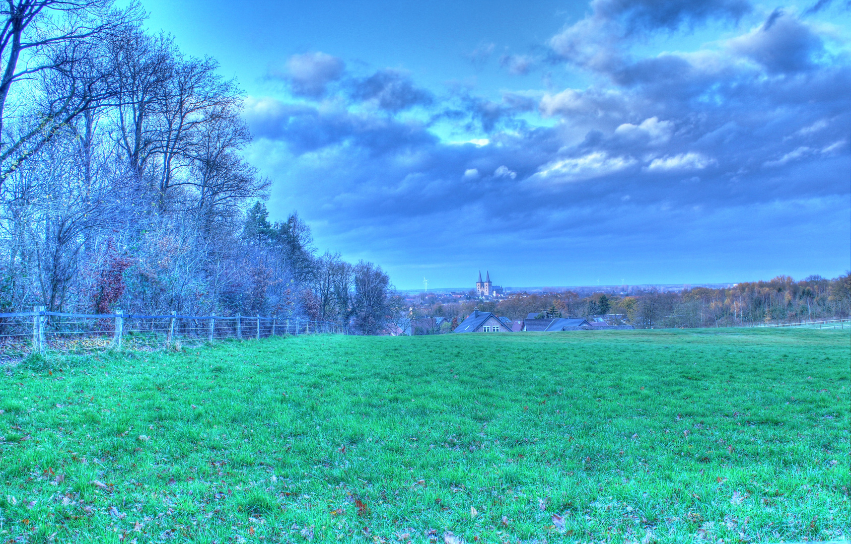 Blick auf die Stadt