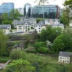 Blick auf die Stadt Luxemburg