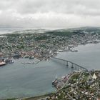 Blick auf die Stadt Tromso - Norway