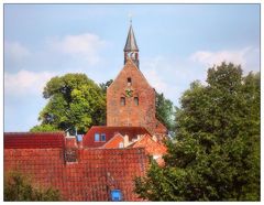 Blick auf die Stadtkirche von Dassow