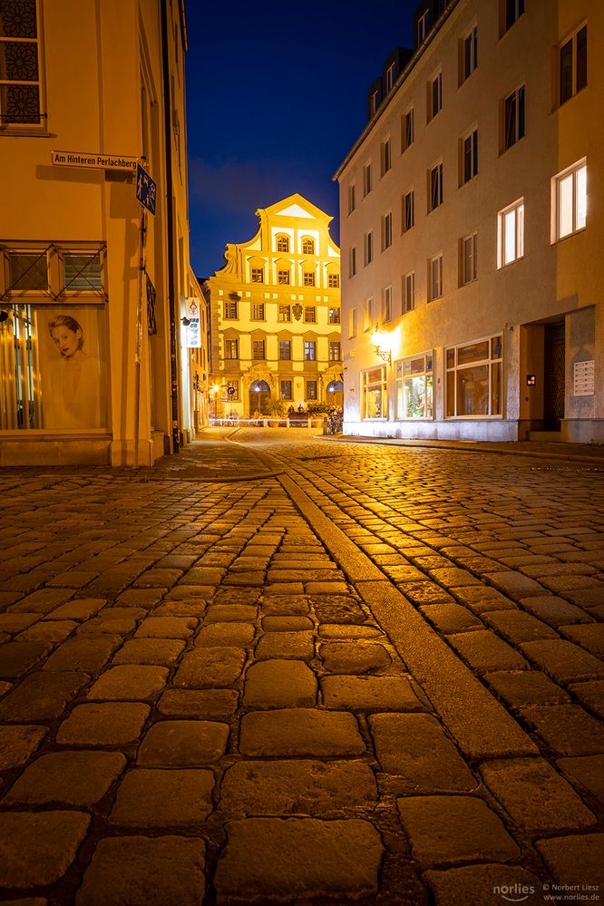 Blick auf die Stadtmetzg