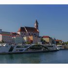 Blick auf die Stadtpfarrkirche St. Paul in Passau