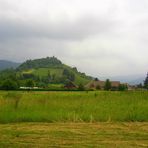 Blick auf die Staufener Burg