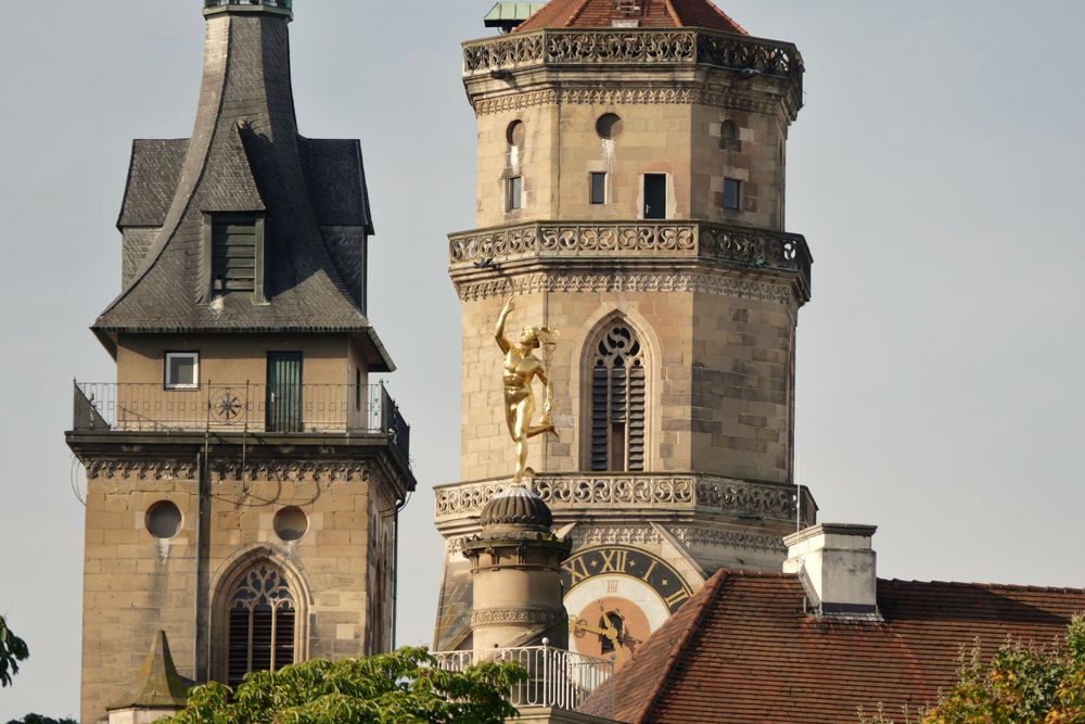 Blick auf die Stiftskirche