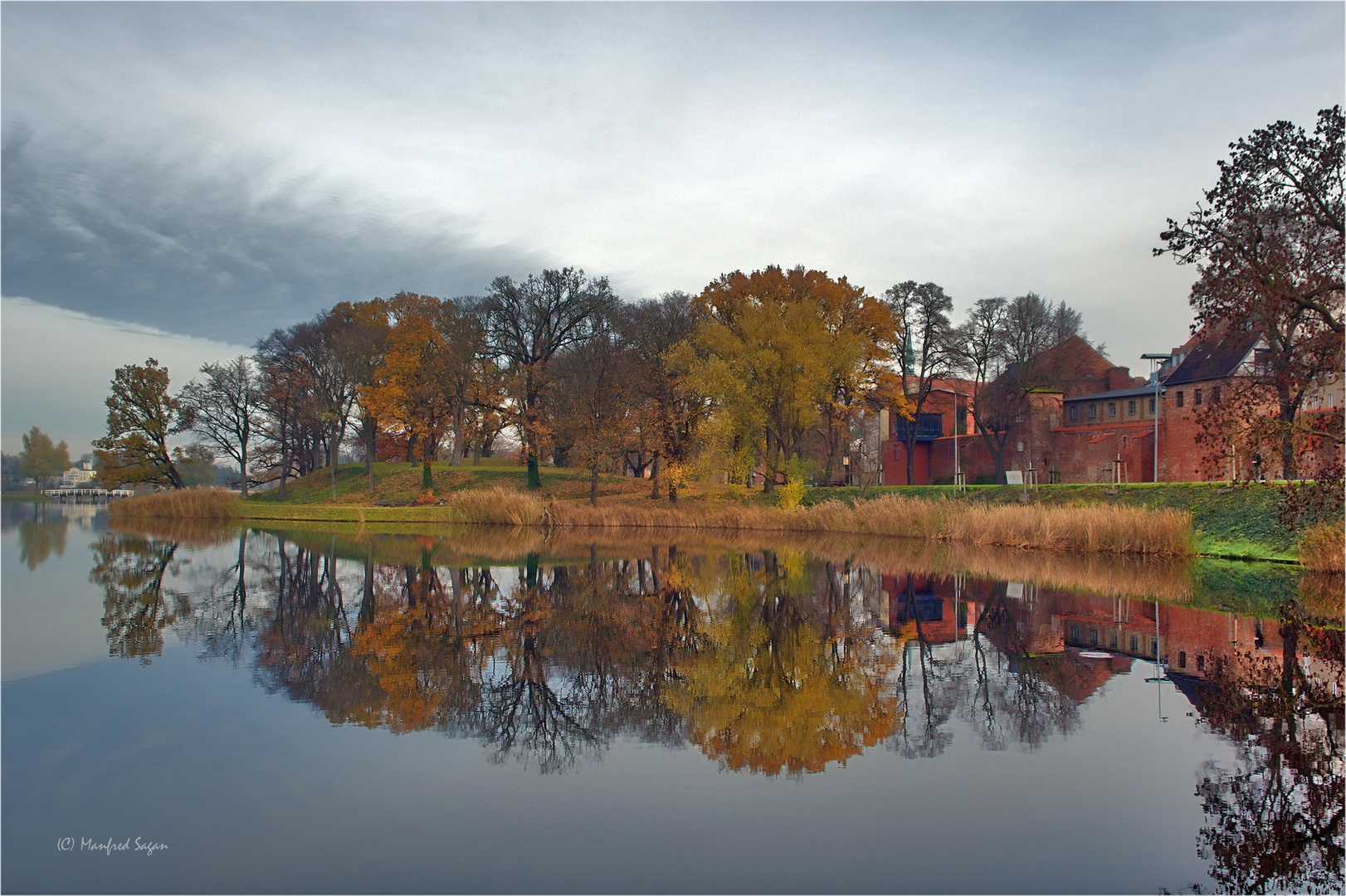 Blick auf die Stralsunder Katharinen-Bastion...