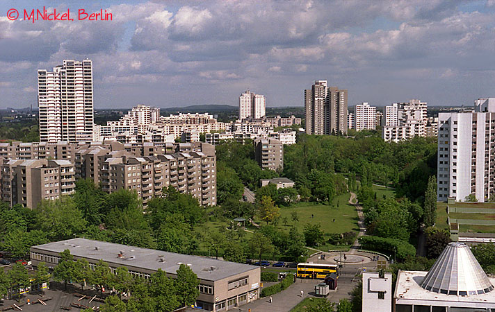 Blick auf die südliche Gropiusstadt in Berlin