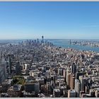 Blick auf die Südspitze Manhattans (vom Empire State Building); 2012