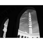 Blick auf die Sultan-Qabus-Moschee