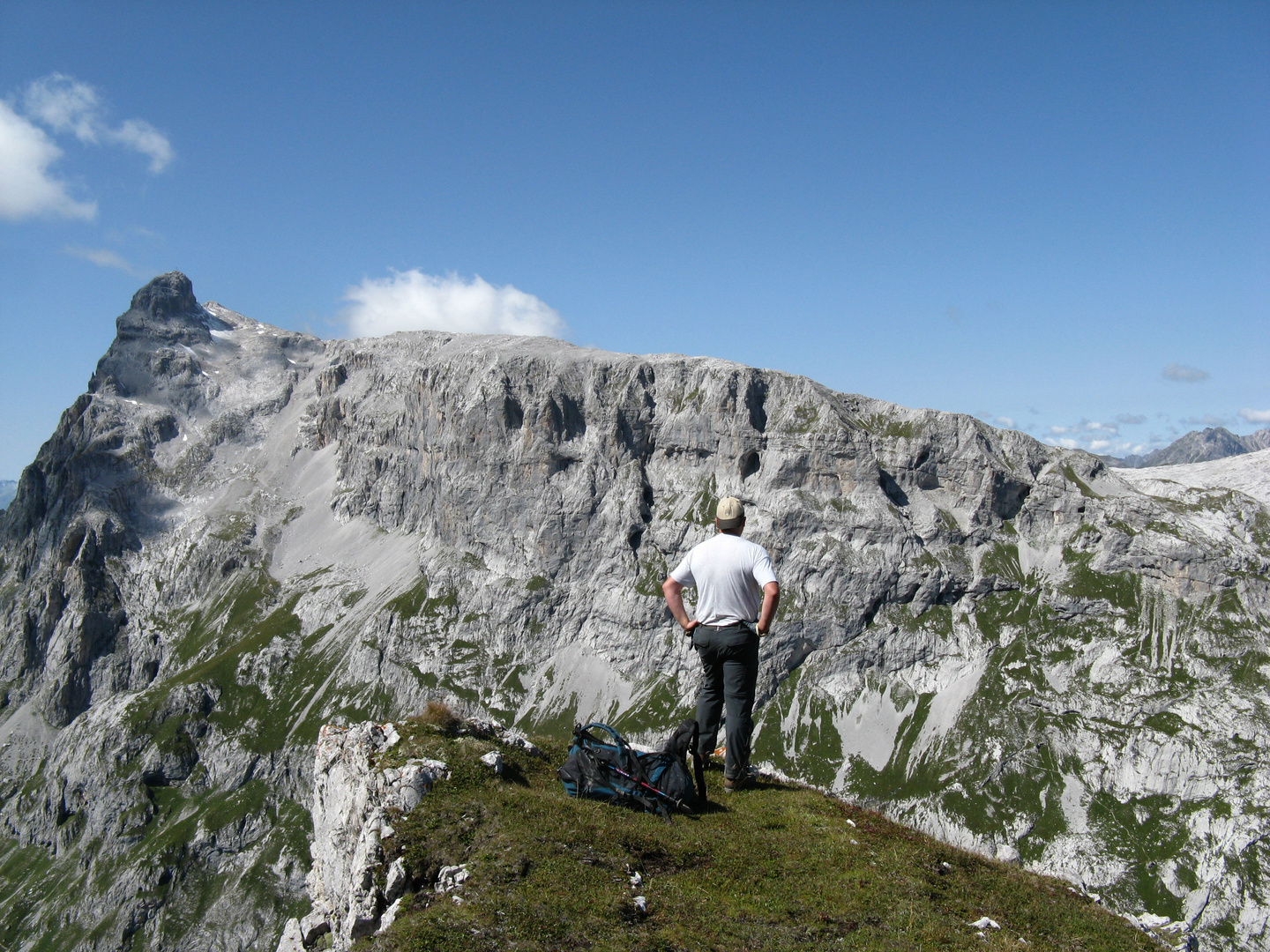 Blick auf die Sulzfluh