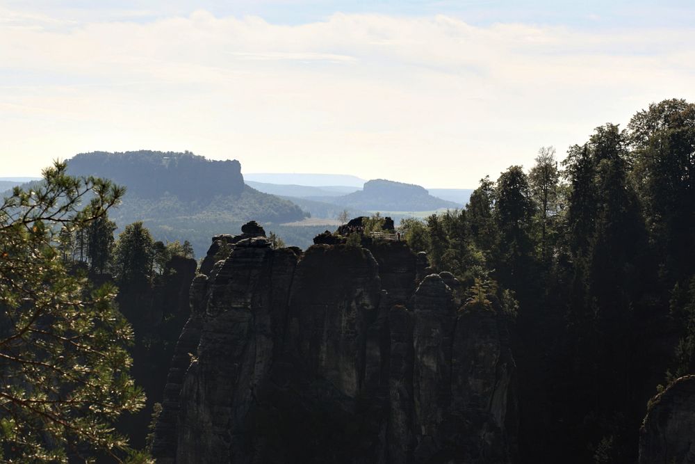 Blick auf die Tafelberge