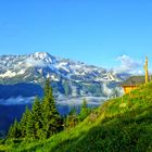 Blick auf die Telli Hütte