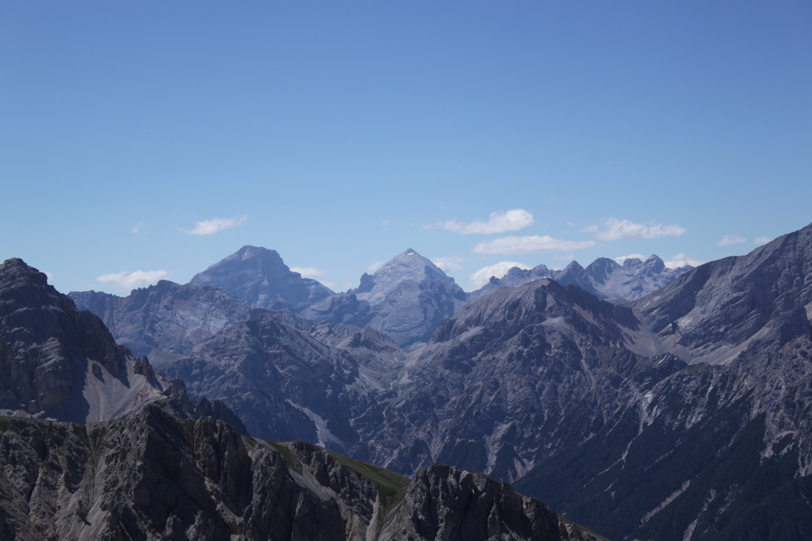 Blick auf die Tofane