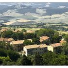 Blick auf die Toscana-Landschaft