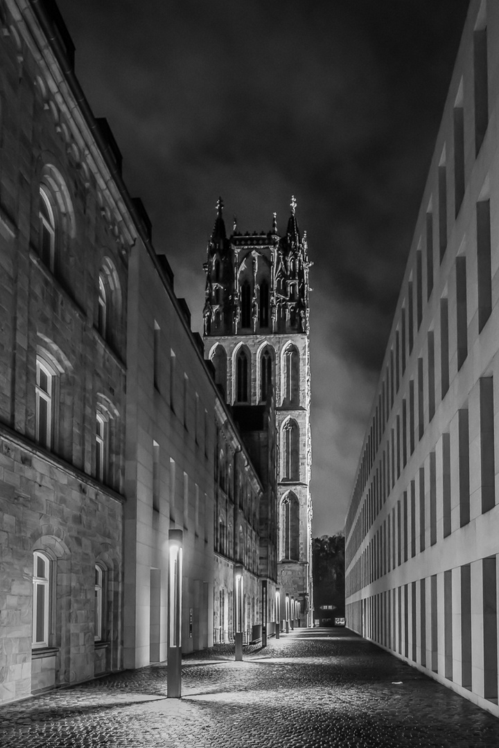 Blick auf die Überwasserkirche