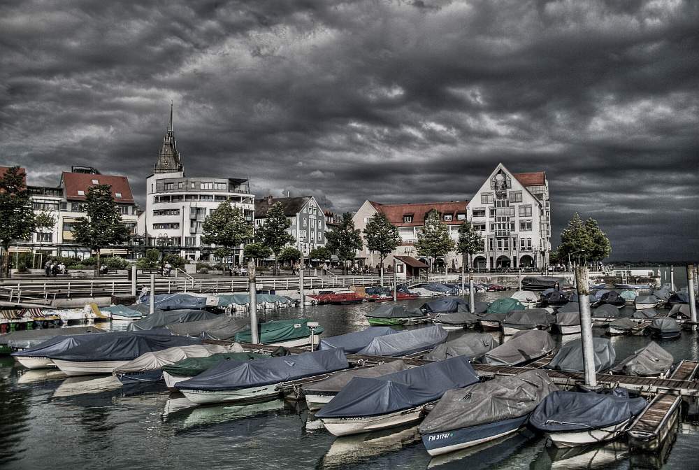 Blick auf die Uferpromenade