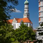 Blick auf die Ulrichsbasilika