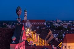 Blick auf die Ulrichskirche