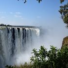 Blick auf die Victoria Falls