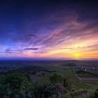 Blick auf die Vogesen