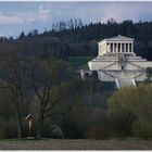 Blick auf die Walhalla