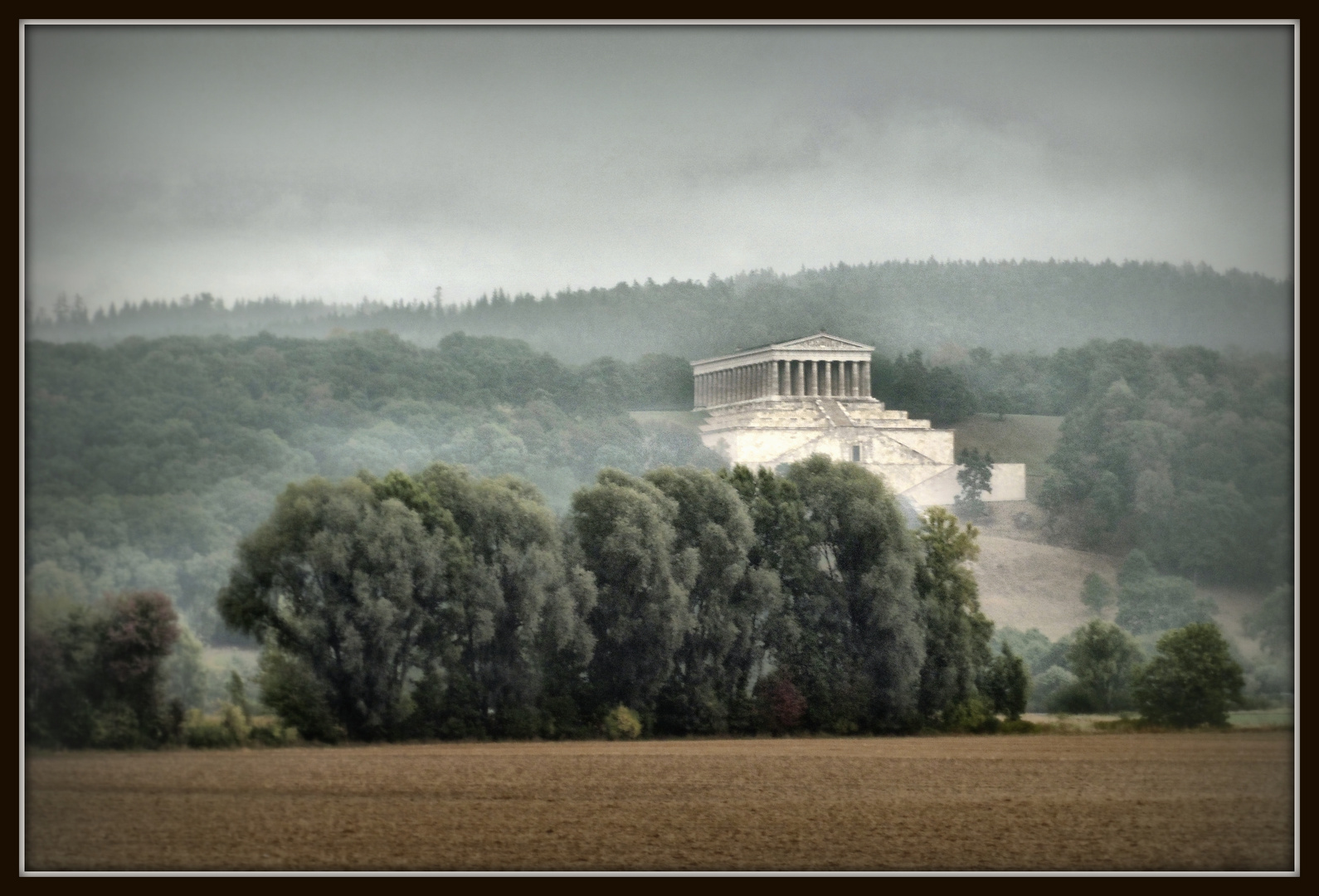 Blick auf die Walhalla