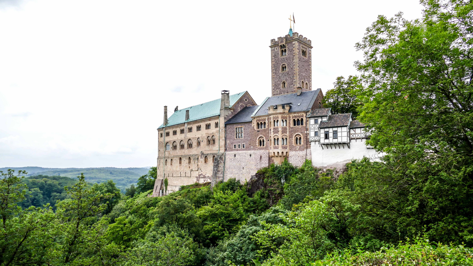 Blick auf die Wartburg