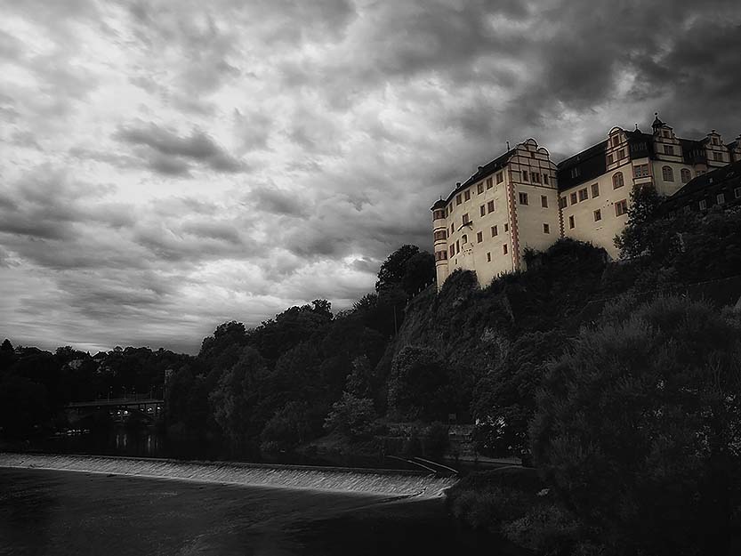 Blick auf die Weilburg Lahn