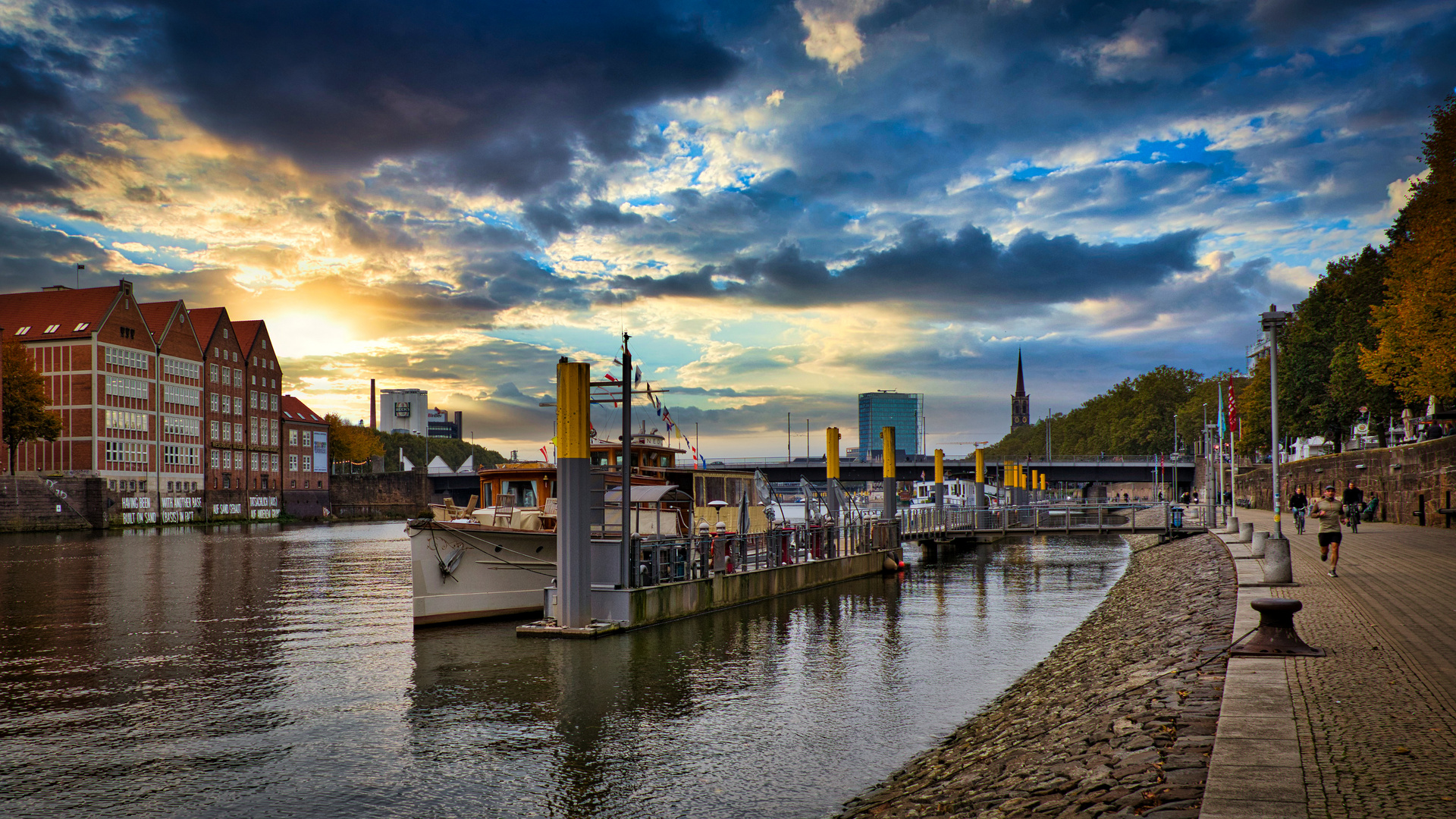 Blick auf die Weser