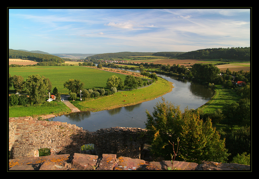 Blick auf die Weser....