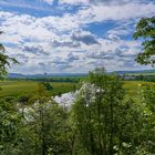 Blick auf die Weser vom Ohrbergpark bei Hameln