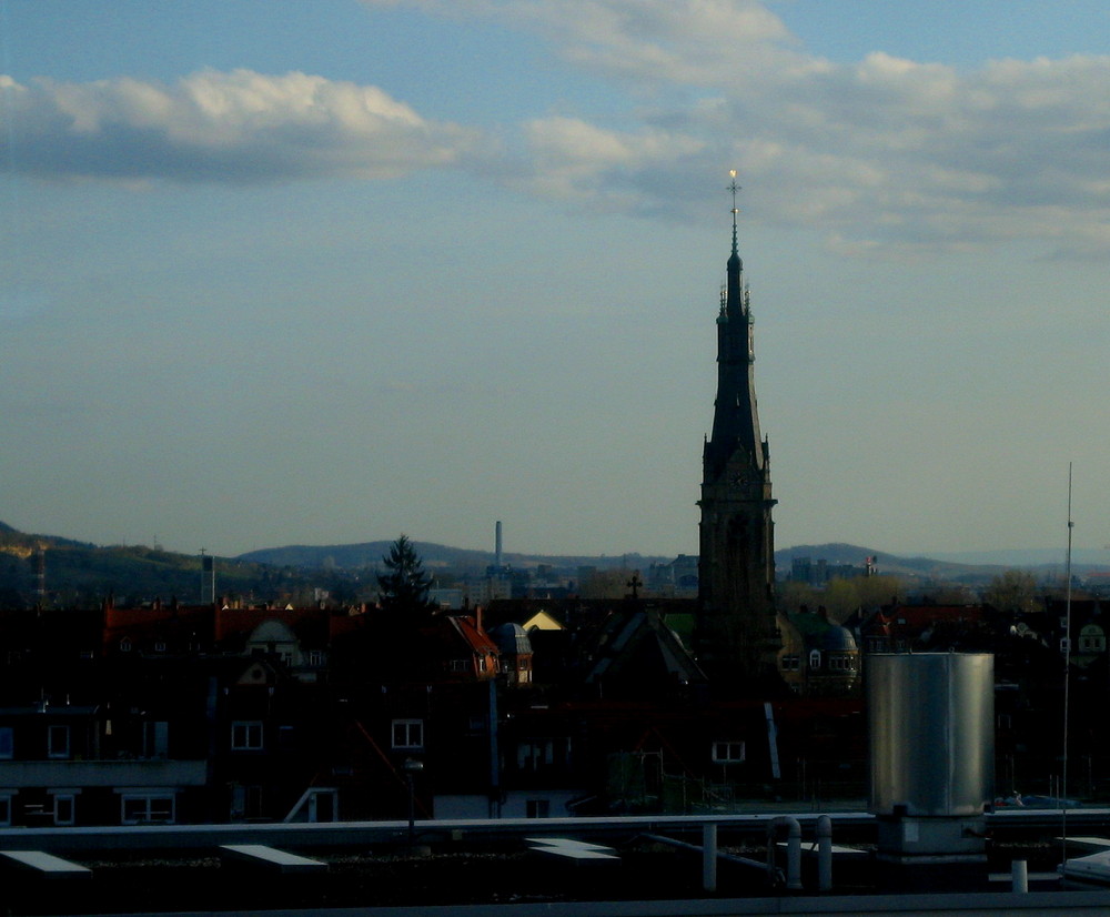 Blick auf die Weststadt.