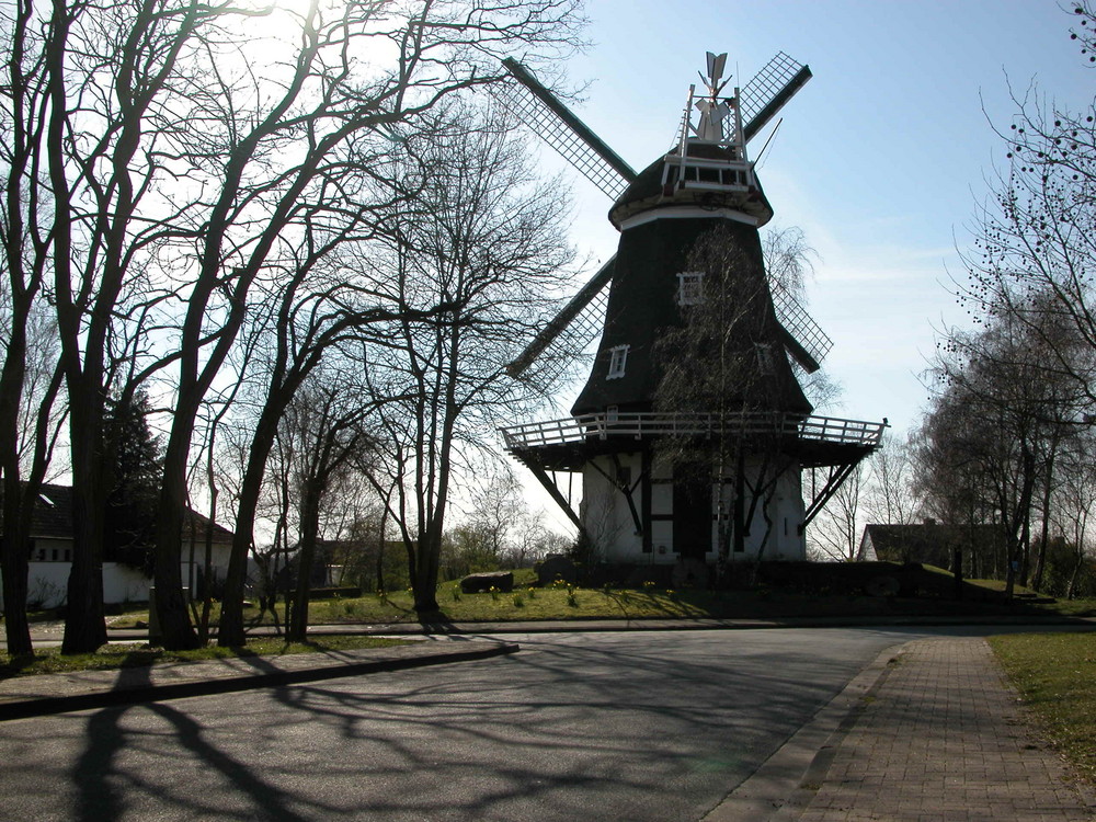 Blick auf die Windmühle