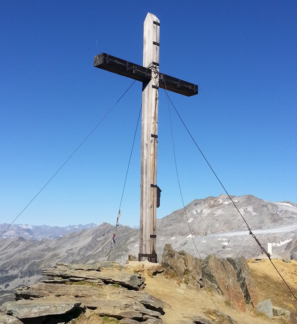 Blick auf die Zillertaleralpen