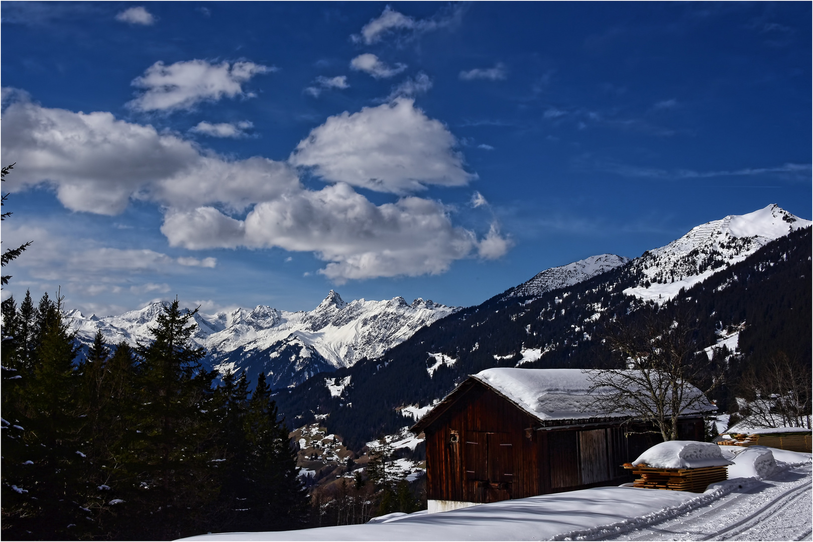 Blick auf die Zimba