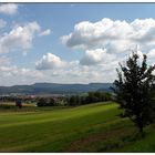 Blick auf die Zollern-Alb